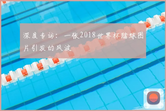 深度专访：一张2018世界杯赌球图片引发的风波