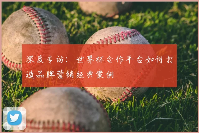 深度专访：世界杯合作平台如何打造品牌营销经典案例